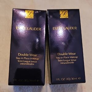 Estee Lauder Double Wear Makeup Amber honey x 2